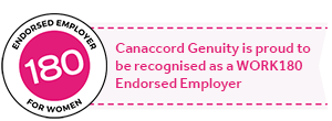 Canaccord Genuity is proud to be recognised as a Work180 Employer